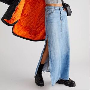 Mother SNACKS! The Fun Dip Slice Maxi Skirt, 29